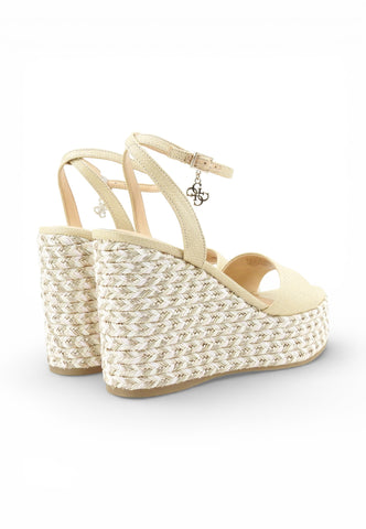 GUESS Sandali Tacco Donna Beige FLJERLELE04-PE26-NATU