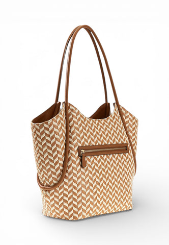 GUESS Borsa Shopper Marrone Beige HWWG7691230-PE26-CGM