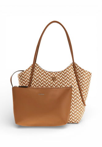 GUESS Borsa Shopper Marrone Beige HWWG7691230-PE26-CGM