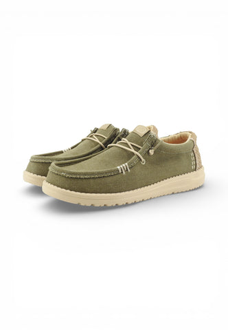 HEY DUDE Stringate Uomo Verde HD.43084-PE26-3YT