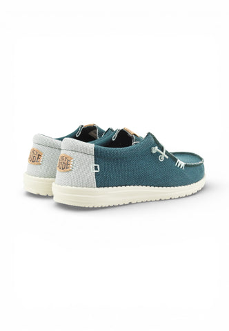 HEY DUDE Stringate Uomo Verde HD.40003-PE26-3CF