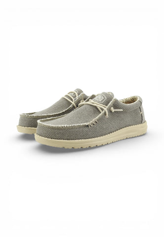 HEY DUDE Stringate Uomo Grigio HD.40003-PE26-3VE