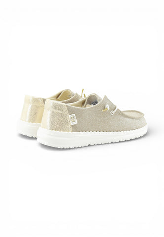 HEY DUDE Stringate Donna Oro Glitter HD.41082-PE26-710