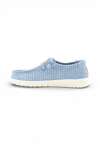 HEY DUDE Stringate Donna Azzurro HD.45203-PE26-4UG