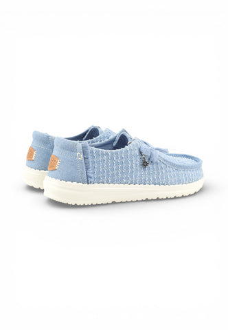 HEY DUDE Stringate Donna Azzurro HD.45203-PE26-4UG