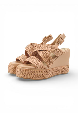 CAFE NOIR Sandali Zeppa Donna Beige C1GG9702-PE26-M007