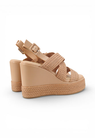 CAFE NOIR Sandali Zeppa Donna Beige C1GG9702-PE26-M007