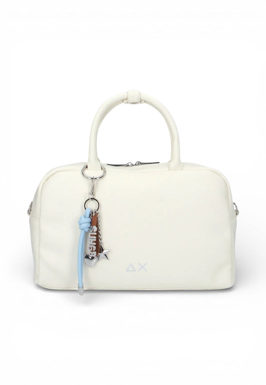 SUN68 Borsa A Mano Donna Bianco Y36218-PE26-31