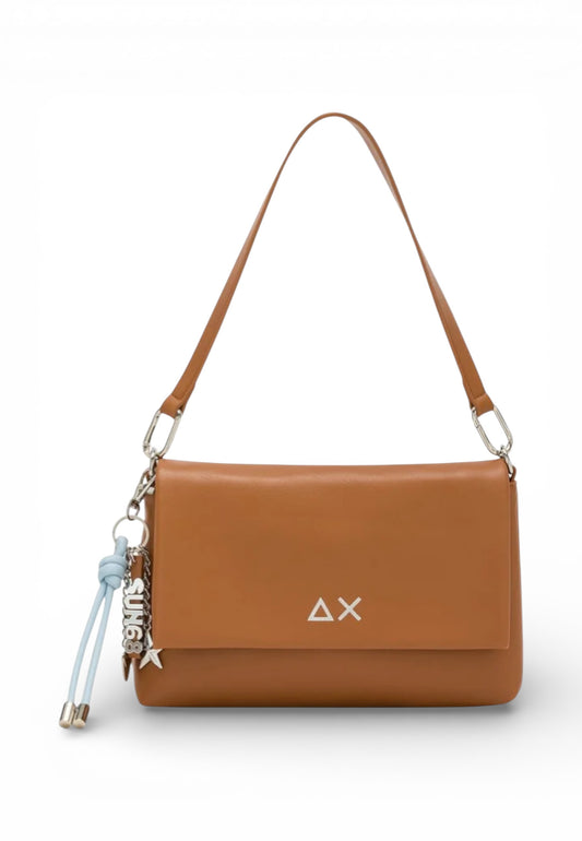 SUN68 Borsa A Spalla Donna Marrone Y36214-PE26-76