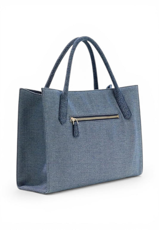 GUESS Borsa A Mano Donna Blu Denim HWDM9769220-PE26-DMU