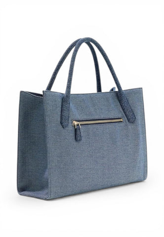 GUESS Borsa A Mano Donna Blu Denim HWDM9769220-PE26-DMU