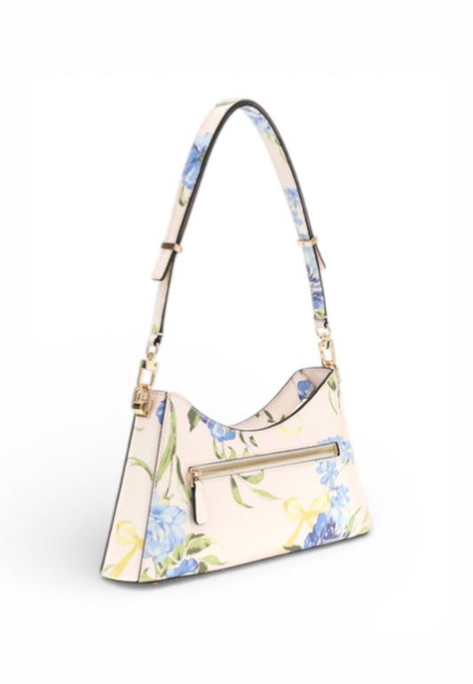 GUESS Borsa A Spalla Donna Bianco Azzurro Fantasia HWFG9919180-PE26-FLT
