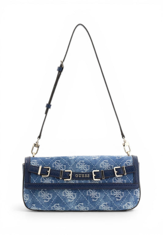 GUESS Borsa A Spalla Donna Blu Denim HWDG9909190-PE26-DLP