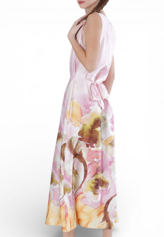 CAFE NOIR Abito Donna Rosa Fiori C7JA0289-PE26-R062
