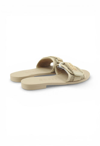 GUESS Ciabatte Donna Beige FLJELYLEL19-PE26-GOLD