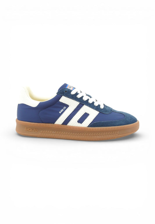 BACK70 Sneakers Uomo Blu Bianco 108028-000009-PE26