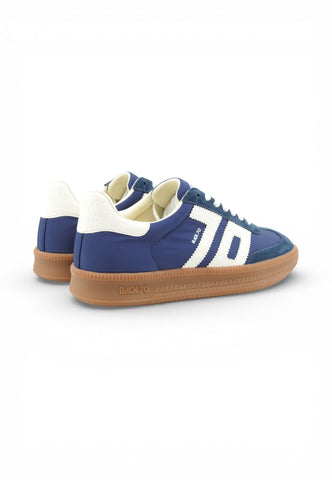 BACK70 Sneakers Uomo Blu Bianco 108028-000009-PE26