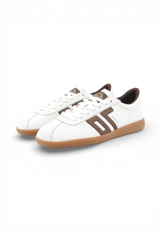 BACK70 Sneakers Uomo Bianco Marrone 108038-000011-PE26
