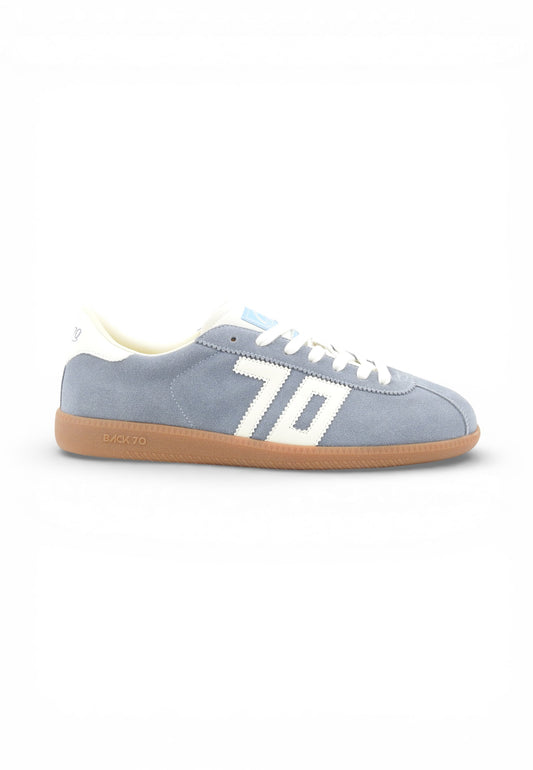 BACK70 Sneakers Uomo Azzurro Bianco 108038-000022-PE26