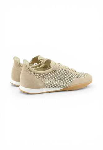 BACK70 Sneakers Donna Beige Strass 108033-000002-PE26