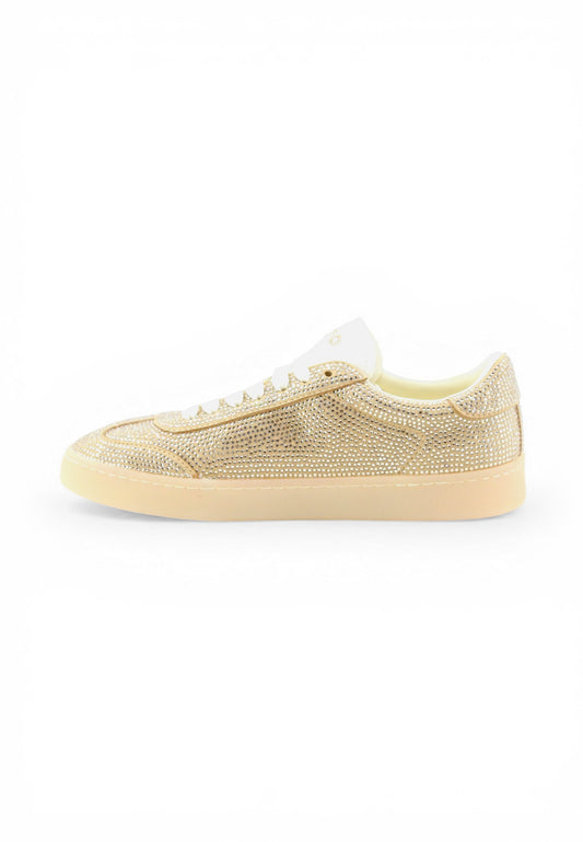 BACK70 Sneakers Donna Beige Oro 108041-000012-PE26