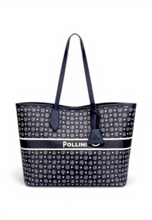 POLLINI Borsa Shopper Donna Blu Bianco TE8427PP06Q4975A-PE26