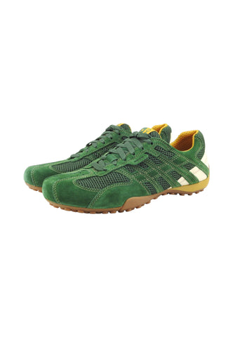 GEOX Sneakers Uomo Verde Bianco U55MNA2214-PE26-C3000