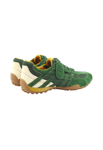 GEOX Sneakers Uomo Verde Bianco U55MNA2214-PE26-C3000