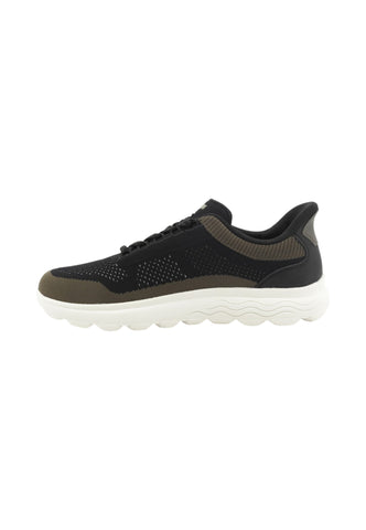 GEOX Sneakers Uomo Nero Verde U65MPE06KEK-PE26-C0033