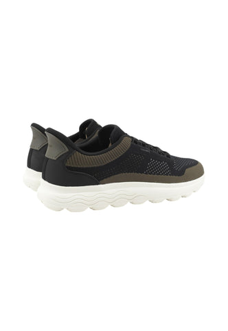 GEOX Sneakers Uomo Nero Verde U65MPE06KEK-PE26-C0033