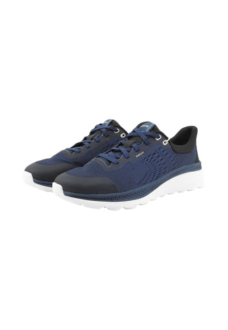 GEOX Sneakers Uomo Blu Nero U65HUB0006K-PE26-C4K9B
