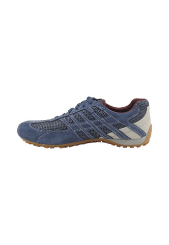 GEOX Sneakers Uomo Blu Grigio U55MNA2214-PE26-C4348