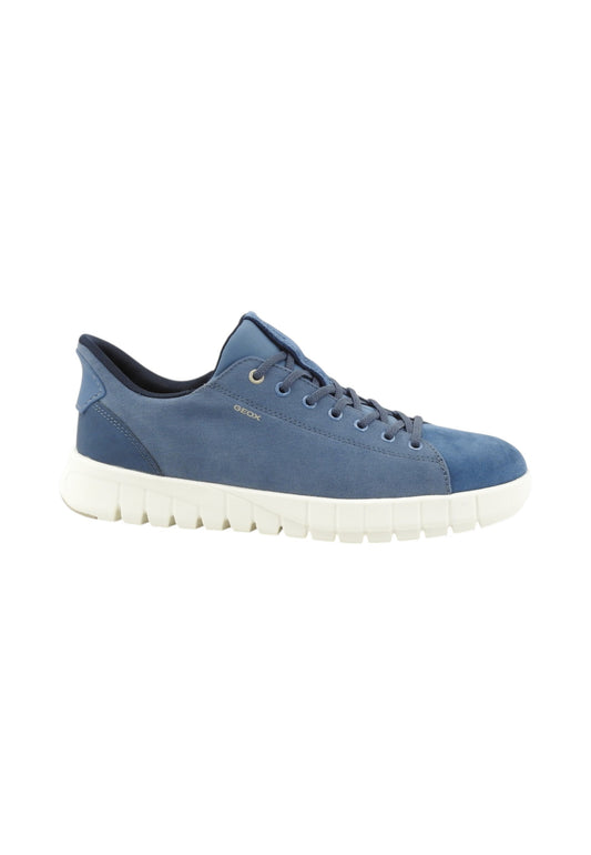 GEOX Sneakers Uomo Blu Denim U65MAC1022-PE26-C4001