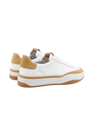 GEOX Sneakers Uomo Bianco Marrone U65MZA8532-PE26-C1025