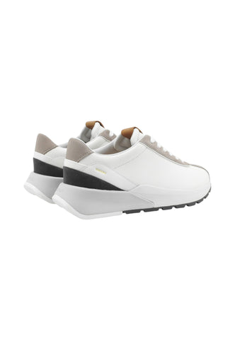 GEOX Sneakers Uomo Bianco Grigio U65N0A8532-PE26-C1Z5Y