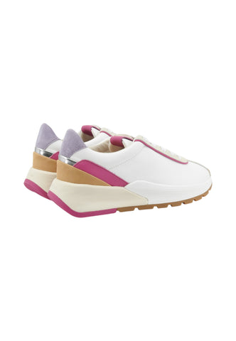 GEOX Sneakers Donna Bianco Rosa Multicolore D655JA8532-PE26-C1Z8B