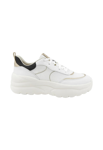 GEOX Sneakers Donna Bianco Nero D651FB09BBN-PE26-C1327