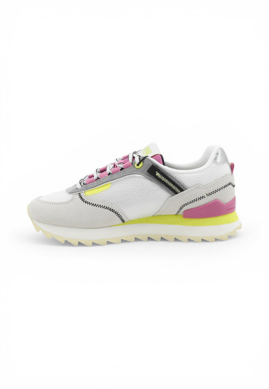 COLMAR Sneakers Donna Bianco Rosa Giallo TRAVSPC107-PE26