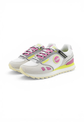 COLMAR Sneakers Donna Bianco Rosa Giallo TRAVSPC107-PE26