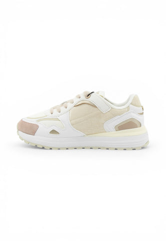 COLMAR Sneakers Donna Bianco Beige Rosa HUNTS060-PE26