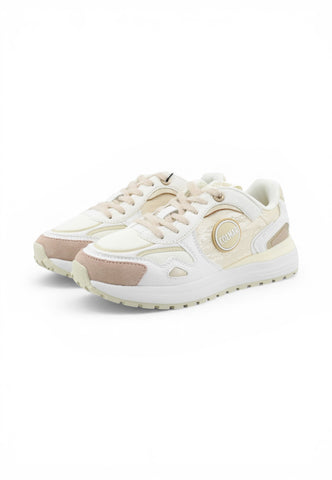 COLMAR Sneakers Donna Bianco Beige Rosa HUNTS060-PE26