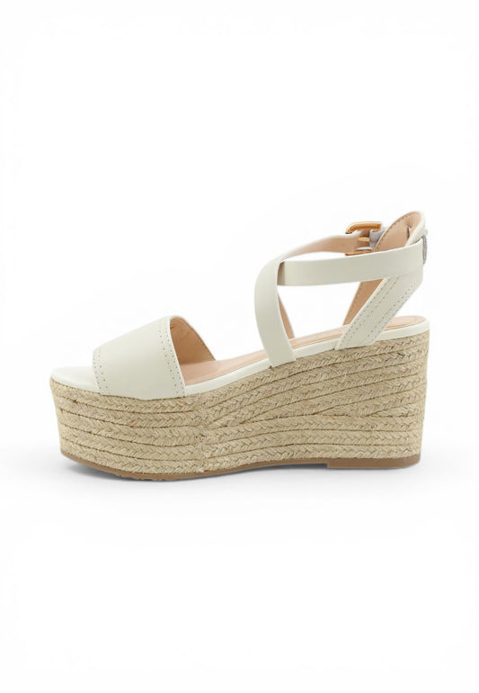 LIU JO Sandali Zeppa Donna Bianco SA6083P0102S1400-PE26