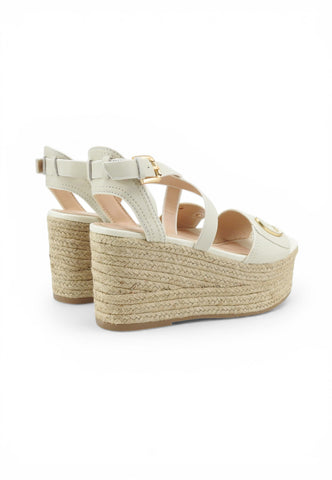 LIU JO Sandali Zeppa Donna Bianco SA6083P0102S1400-PE26