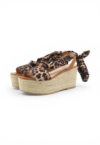 LIU JO Sandali Donna Marrone Nero Animalier SA6087TX133S4057-PE26