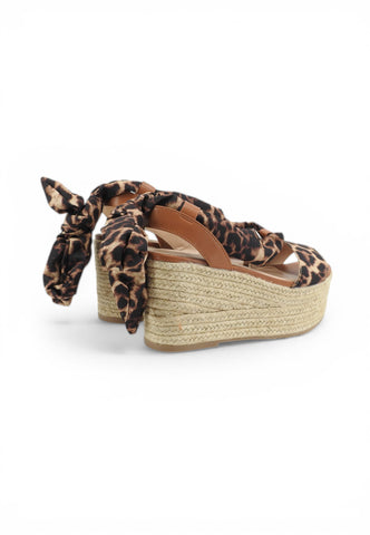 LIU JO Sandali Donna Marrone Nero Animalier SA6087TX133S4057-PE26