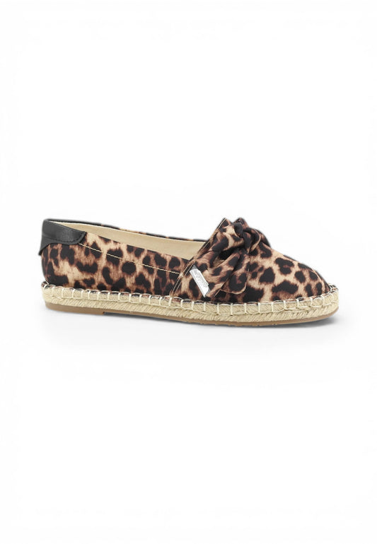 LIU JO Espadrlillas Donna Marrone Nero Animalier SA6095TX133S19C1-PE26