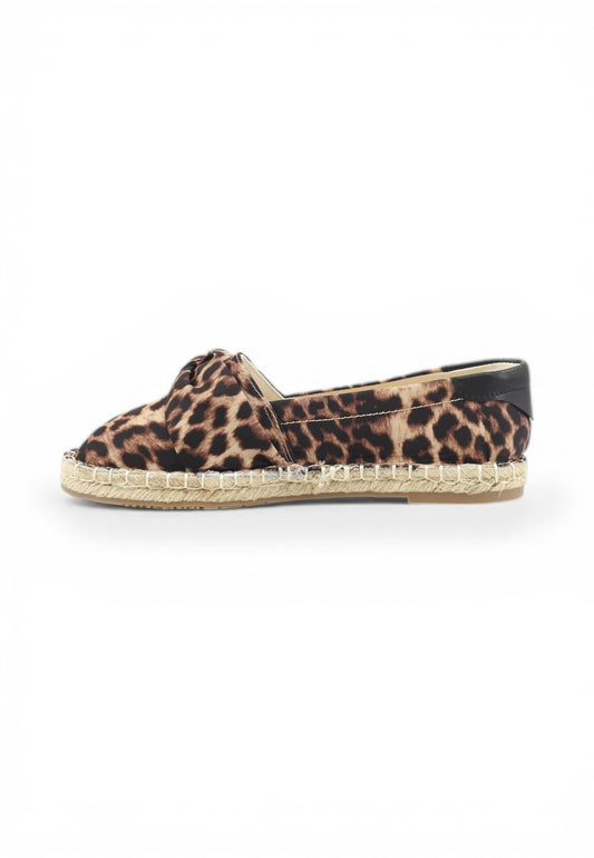 LIU JO Espadrlillas Donna Marrone Nero Animalier SA6095TX133S19C1-PE26