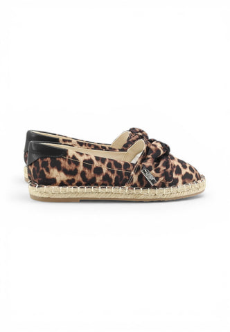 LIU JO Espadrlillas Donna Marrone Nero Animalier SA6095TX133S19C1-PE26