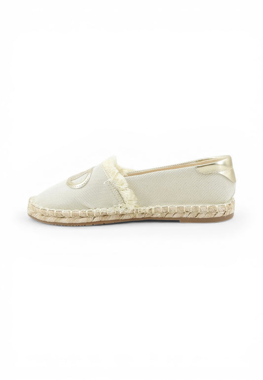 LIU JO Espadrlillas Donna Bianco Oro SA6091TX536S4150-PE26