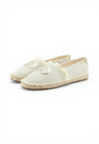 LIU JO Espadrlillas Donna Bianco Oro SA6091TX536S4150-PE26